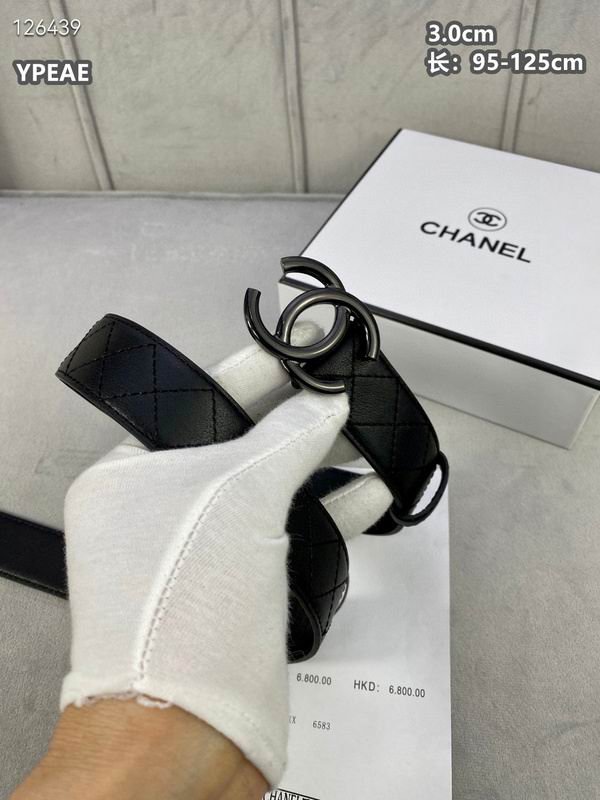 Chanel belt 30mmX95-125cm 8L (11)