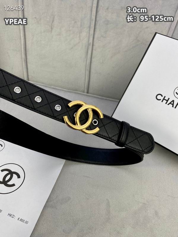Chanel belt 30mmX95-125cm 8L (15)