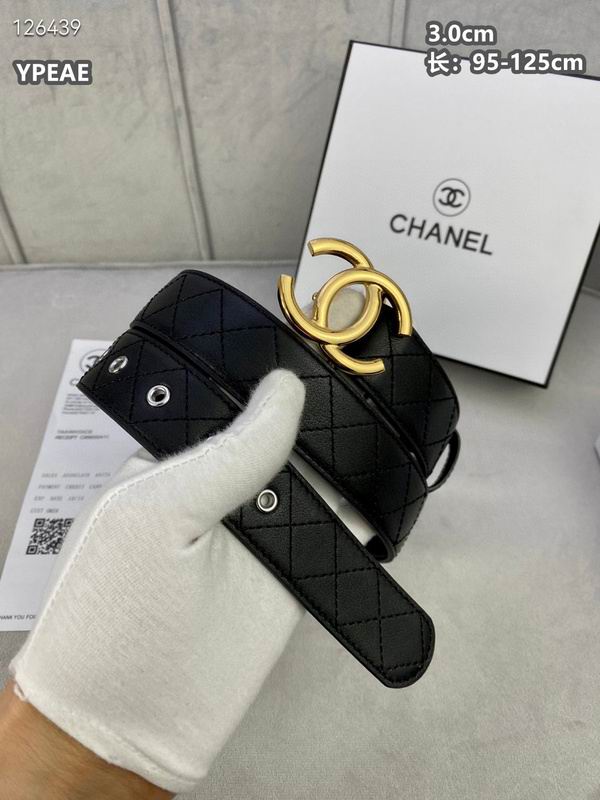 Chanel belt 30mmX95-125cm 8L (16)