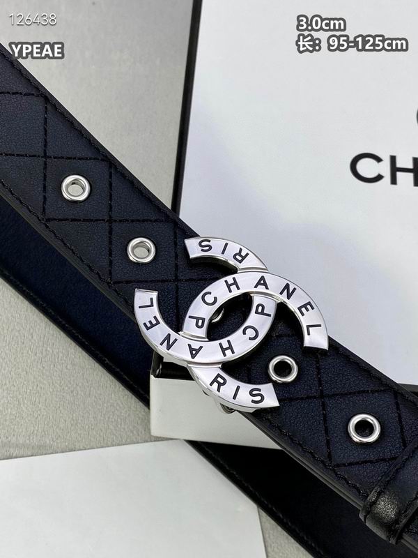 Chanel belt 30mmX95-125cm 8L (18)