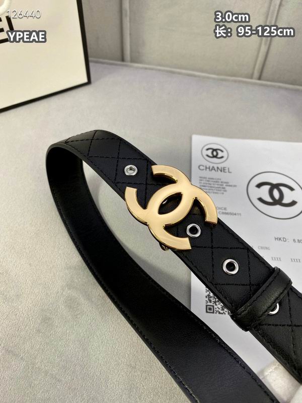 Chanel belt 30mmX95-125cm 8L (2)