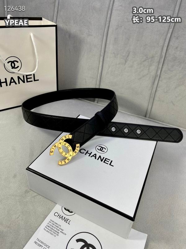 Chanel belt 30mmX95-125cm 8L (23)