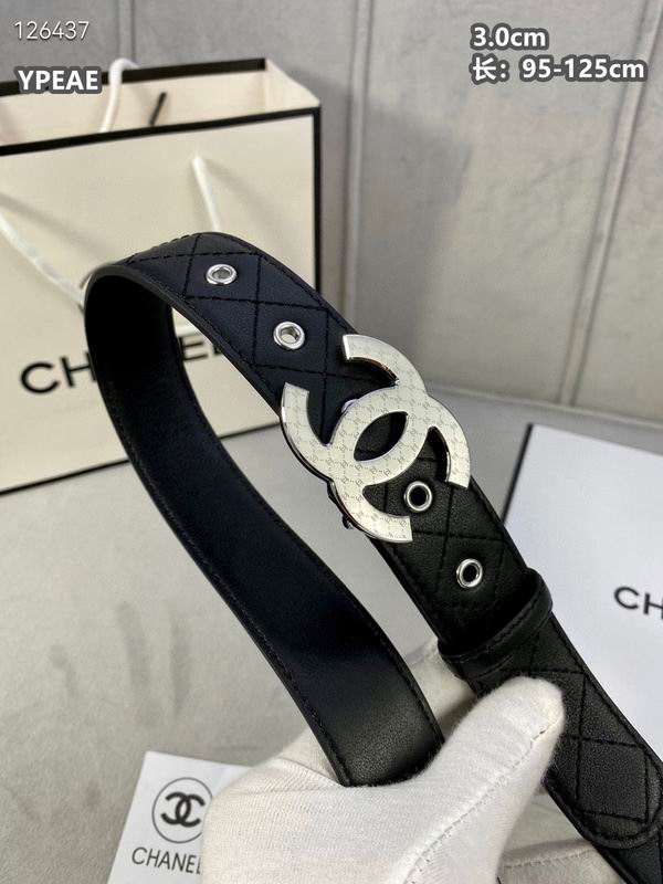 Chanel belt 30mmX95-125cm 8L (26)