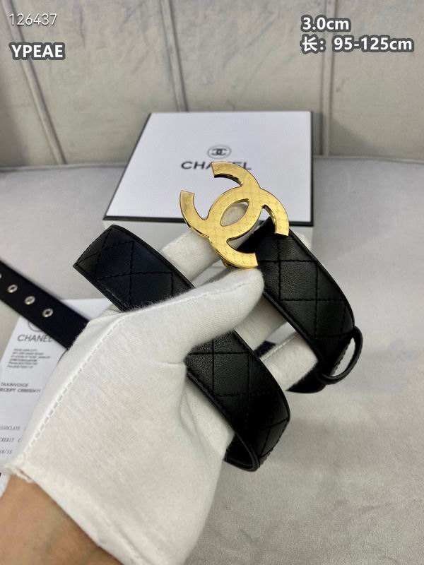Chanel belt 30mmX95-125cm 8L (31)