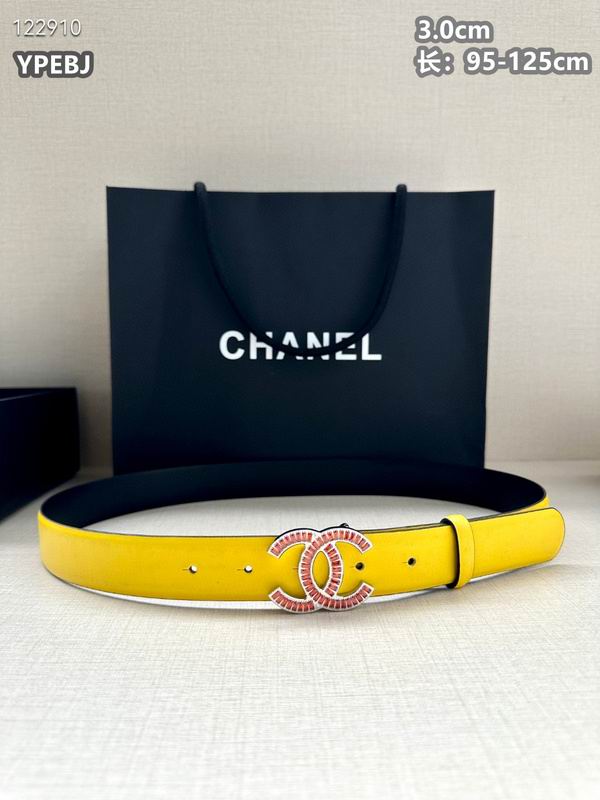 Chanel belt 30mmX95-125cm 8L (388)
