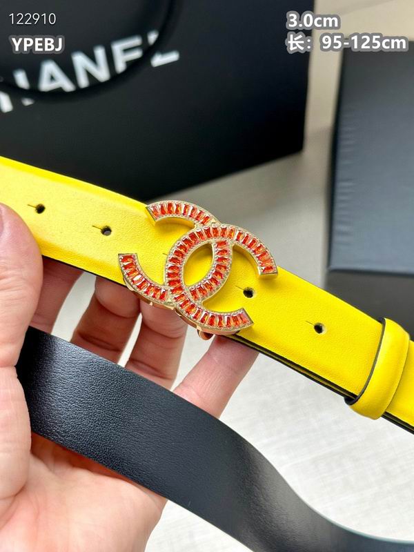 Chanel belt 30mmX95-125cm 8L (389)