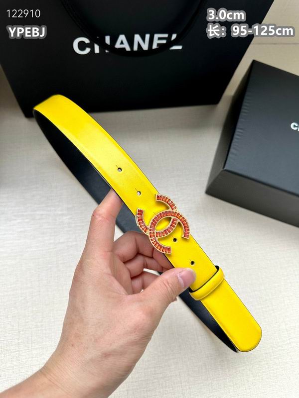 Chanel belt 30mmX95-125cm 8L (391)