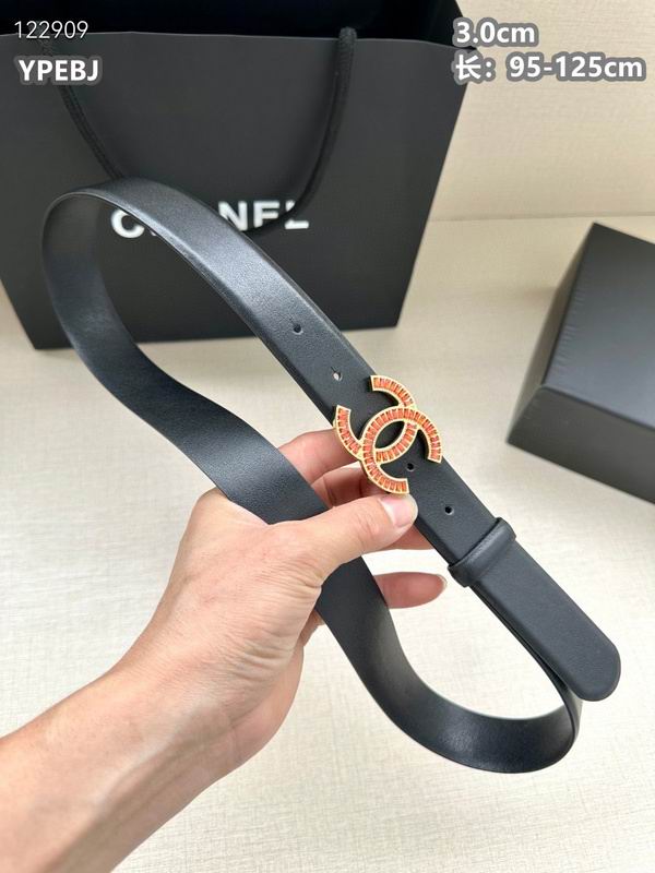 Chanel belt 30mmX95-125cm 8L (394)