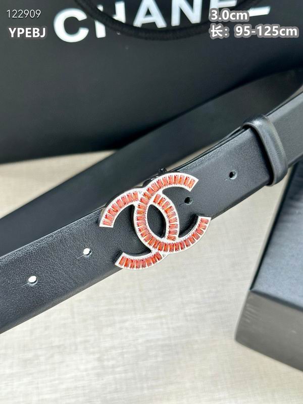 Chanel belt 30mmX95-125cm 8L (398)