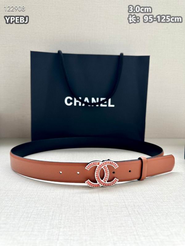 Chanel belt 30mmX95-125cm 8L (403)