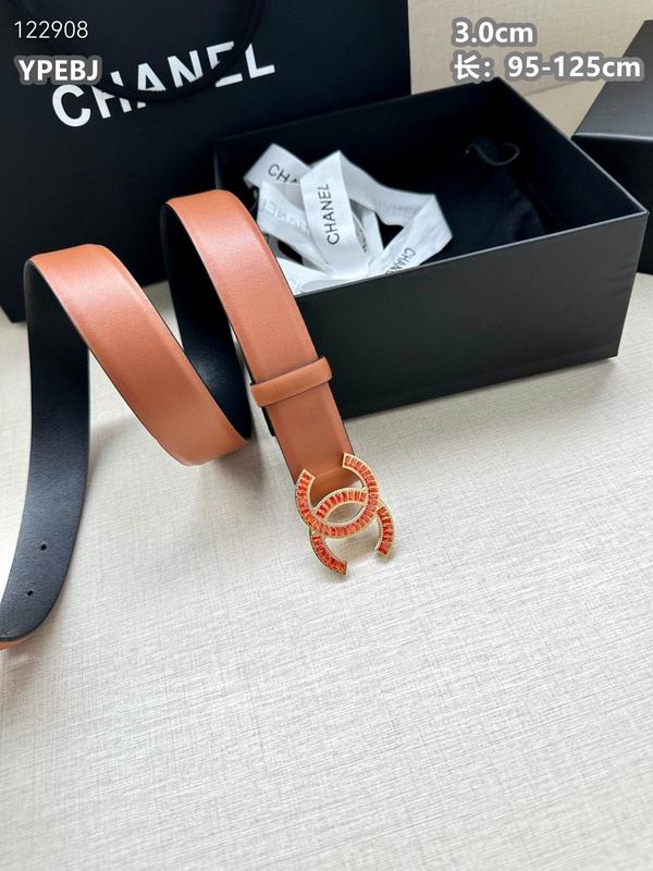 Chanel belt 30mmX95-125cm 8L (405)