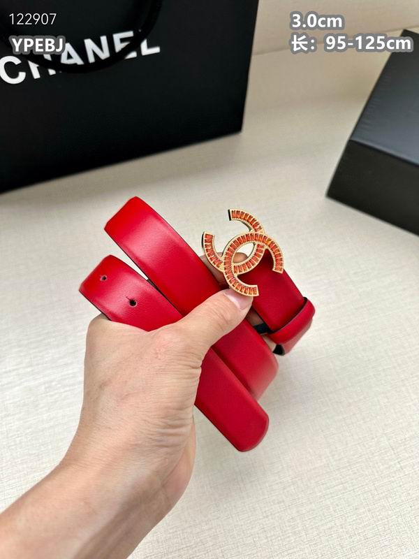 Chanel belt 30mmX95-125cm 8L (409)