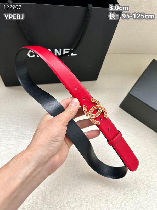 Chanel belt 30mmX95-125cm 8L (410)