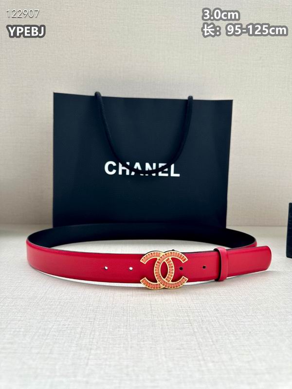 Chanel belt 30mmX95-125cm 8L (411)