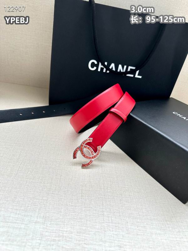 Chanel belt 30mmX95-125cm 8L (412)