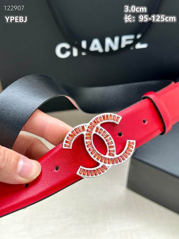 Chanel belt 30mmX95-125cm 8L (413)
