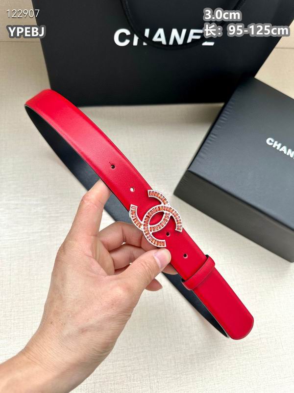 Chanel belt 30mmX95-125cm 8L (414)