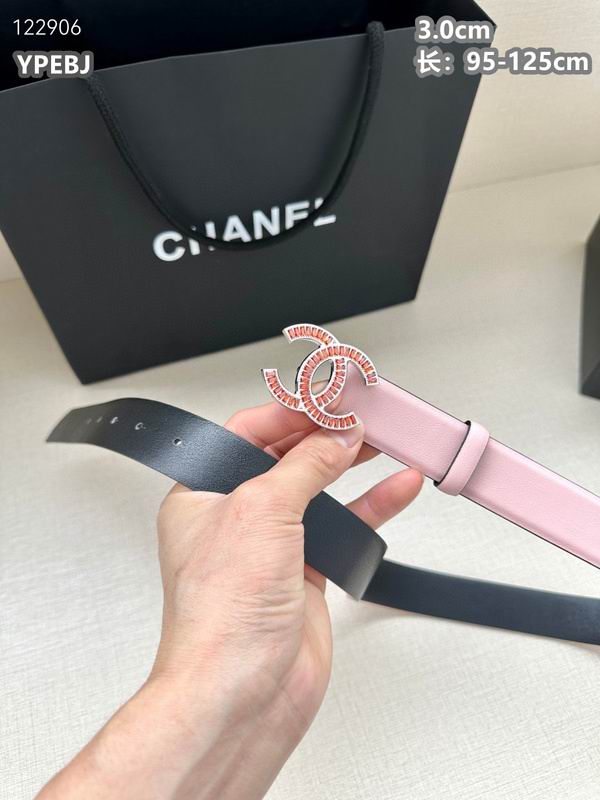 Chanel belt 30mmX95-125cm 8L (415)