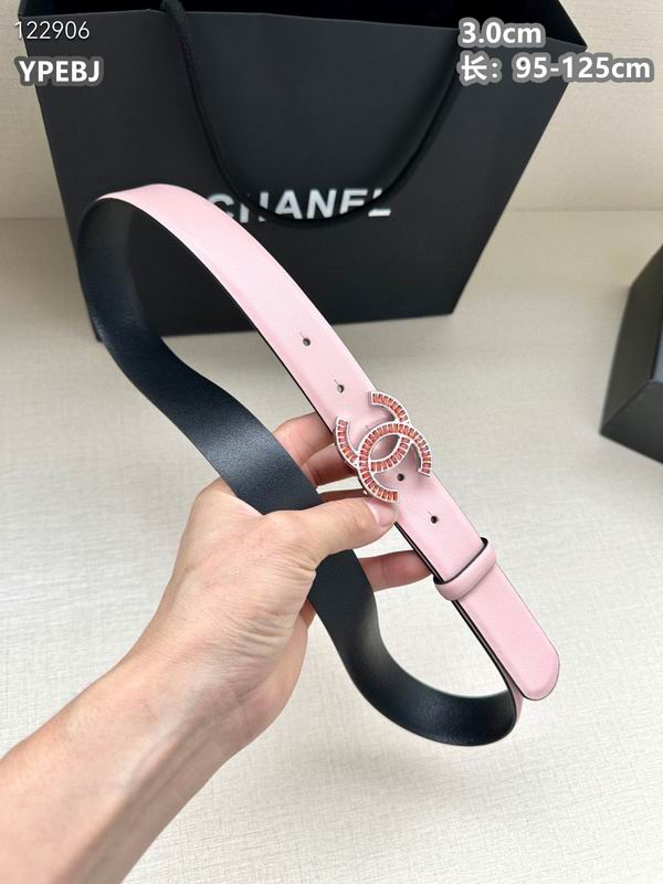 Chanel belt 30mmX95-125cm 8L (417)