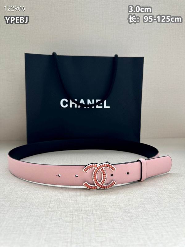 Chanel belt 30mmX95-125cm 8L (418)