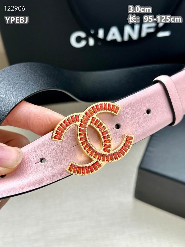 Chanel belt 30mmX95-125cm 8L (421)
