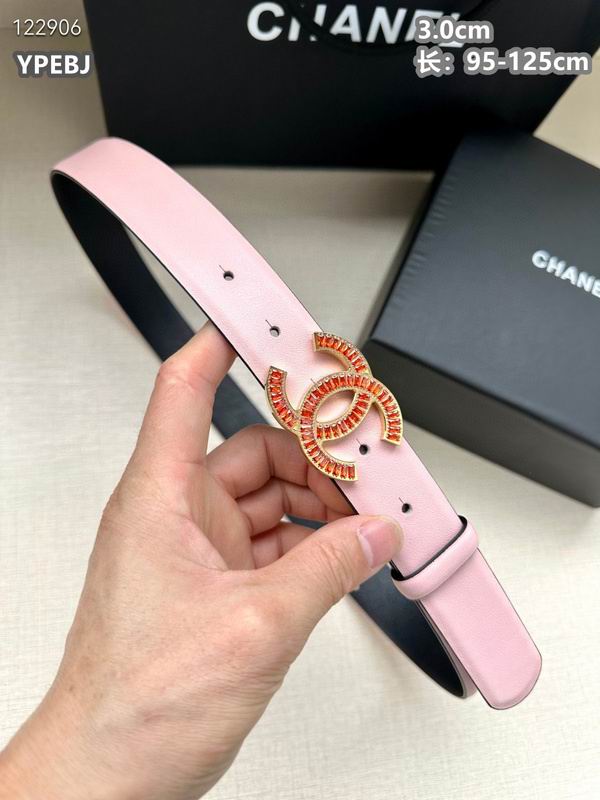 Chanel belt 30mmX95-125cm 8L (422)