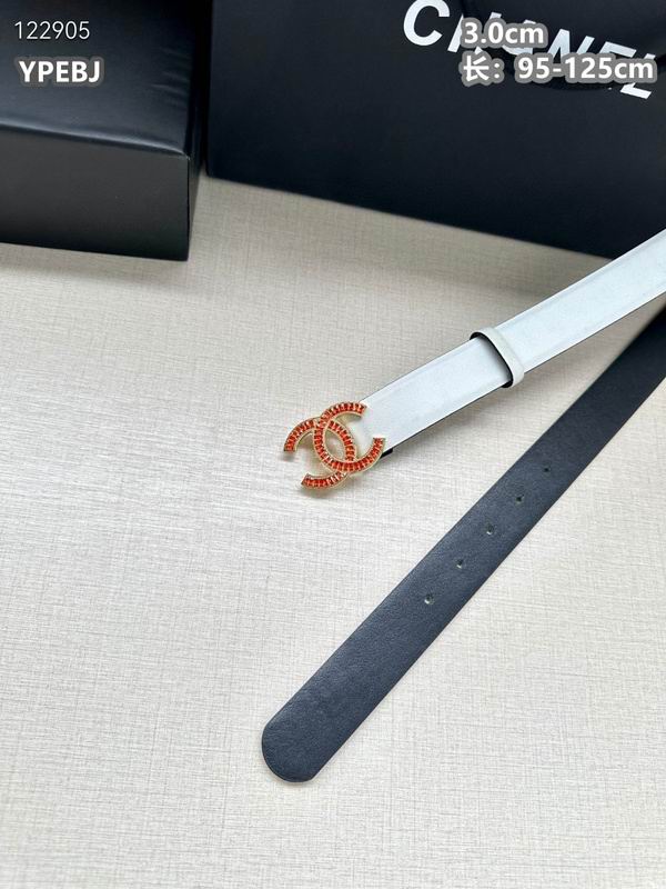 Chanel belt 30mmX95-125cm 8L (423)