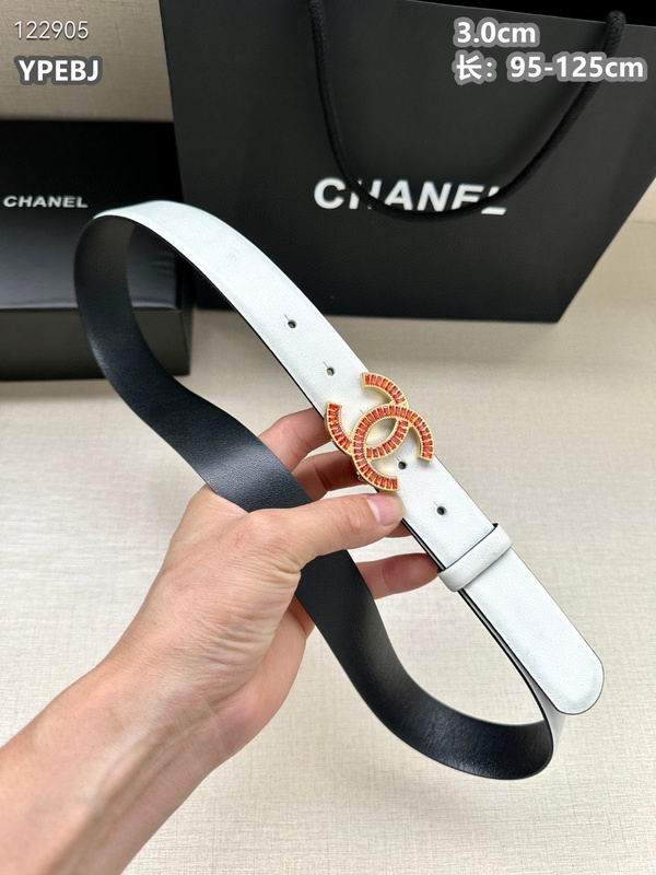 Chanel belt 30mmX95-125cm 8L (425)