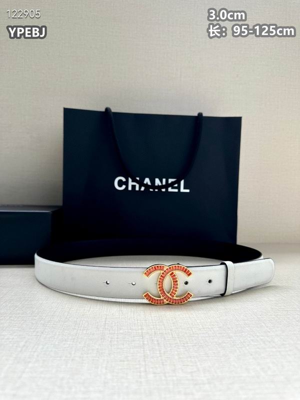 Chanel belt 30mmX95-125cm 8L (426)