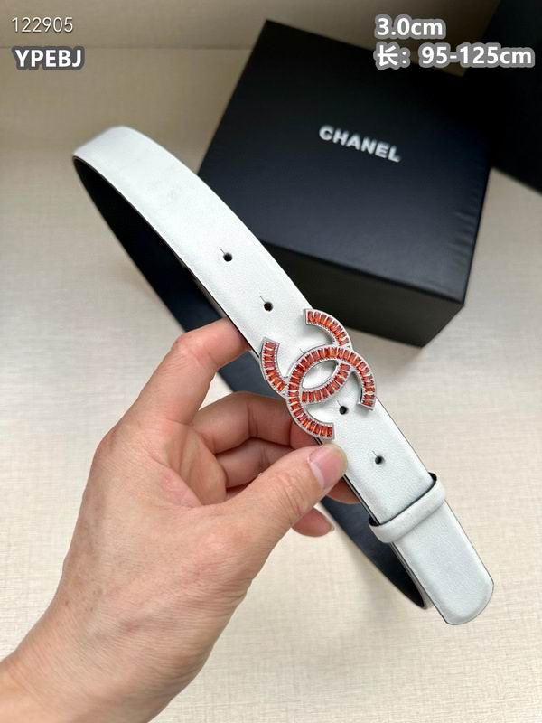 Chanel belt 30mmX95-125cm 8L (429)
