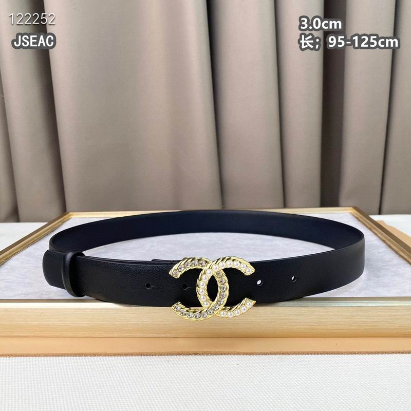 Chanel belt 30mmX95-125cm 8L (450)