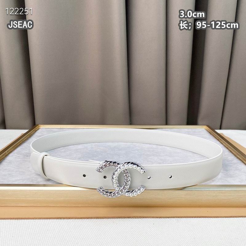 Chanel belt 30mmX95-125cm 8L (454)