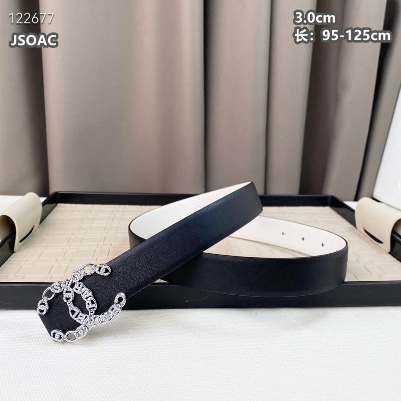 Chanel belt 30mmX95-125cm 8L (479)