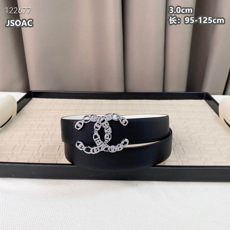 Chanel belt 30mmX95-125cm 8L (480)