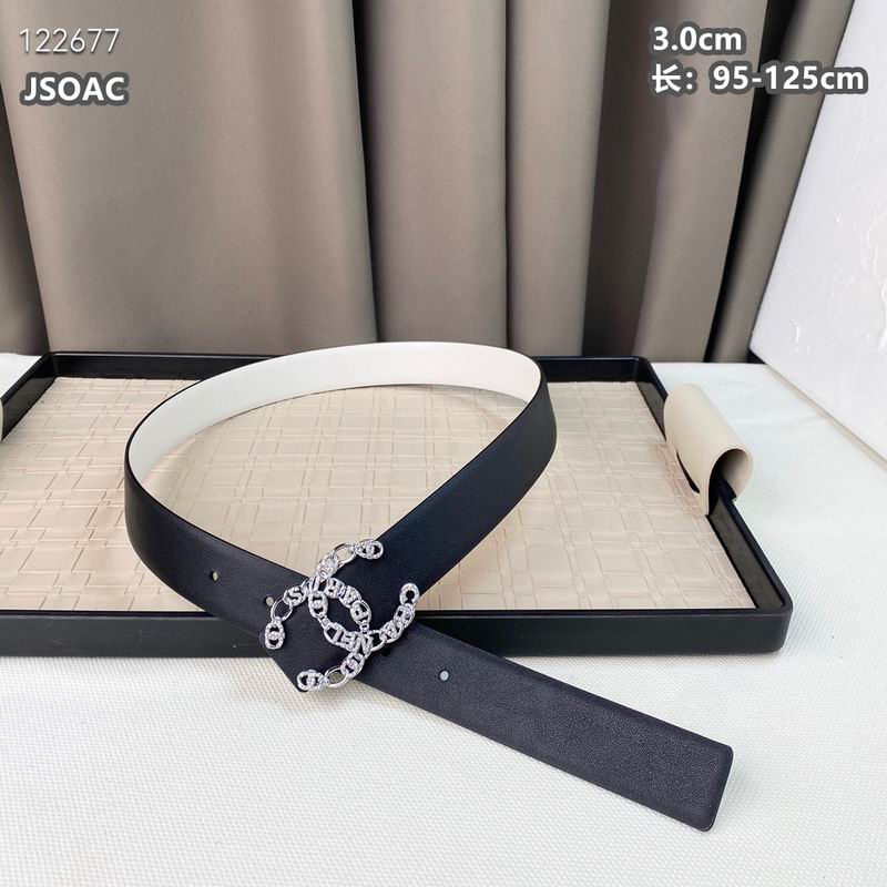 Chanel belt 30mmX95-125cm 8L (481)