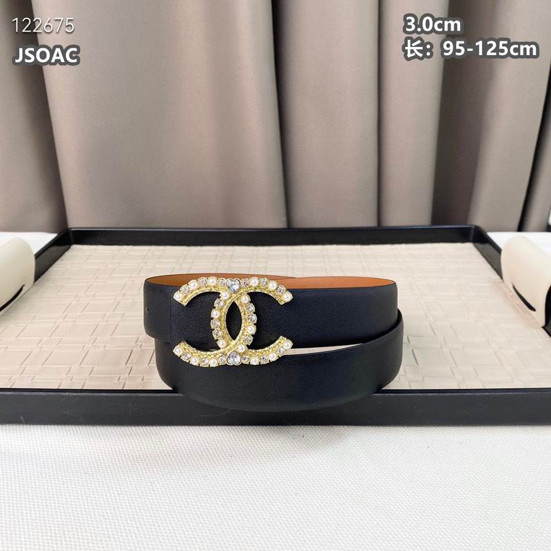 Chanel belt 30mmX95-125cm 8L (491)
