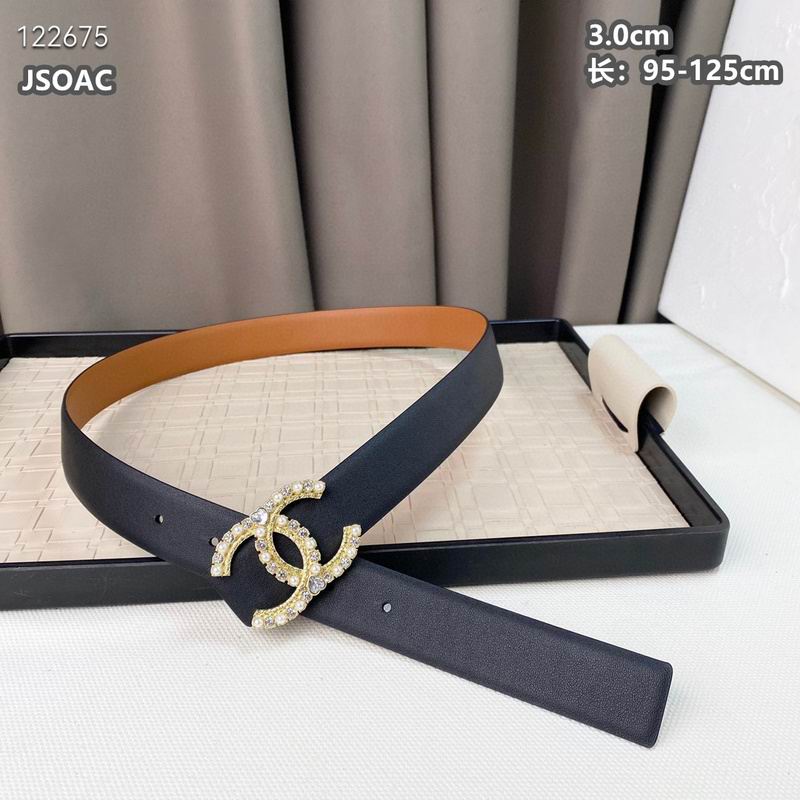 Chanel belt 30mmX95-125cm 8L (492)