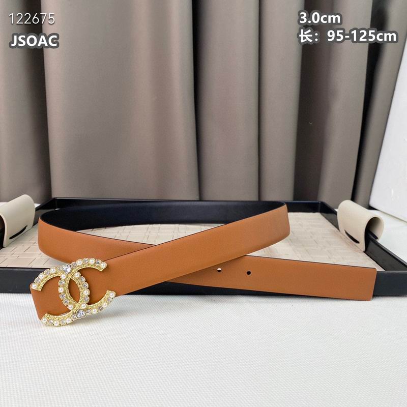 Chanel belt 30mmX95-125cm 8L (494)