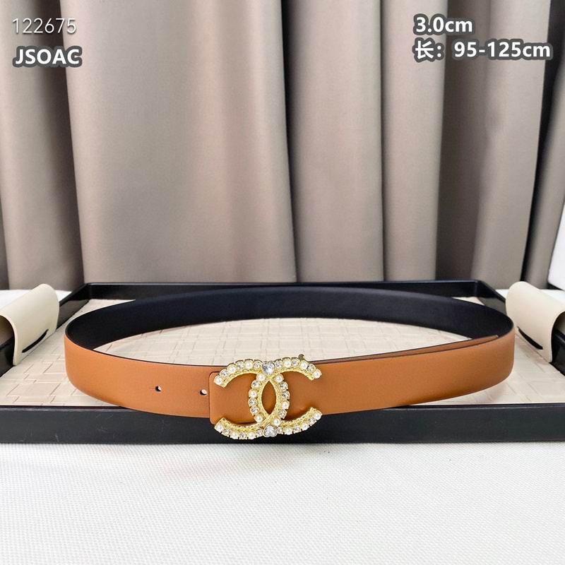 Chanel belt 30mmX95-125cm 8L (495)
