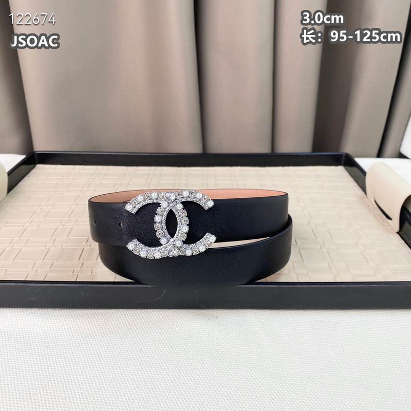 Chanel belt 30mmX95-125cm 8L (497)