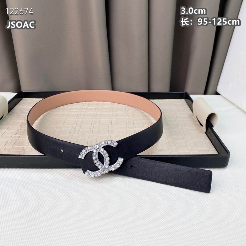 Chanel belt 30mmX95-125cm 8L (498)