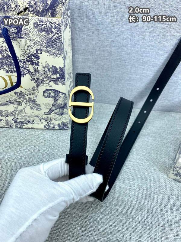 Dior belt 20mmX90-115cm 8L (2)