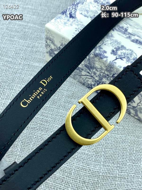 Dior belt 20mmX90-115cm 8L (3)