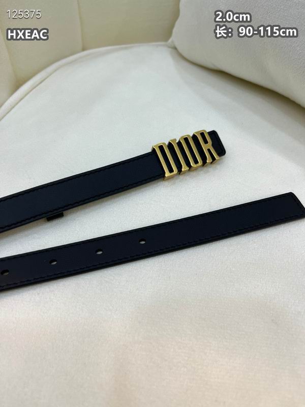 Dior belt 20mmX90-115cm 8L (42)