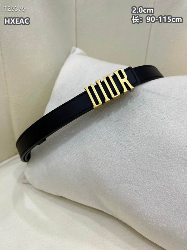 Dior belt 20mmX90-115cm 8L (44)