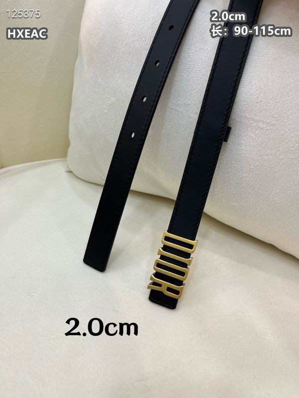 Dior belt 20mmX90-115cm 8L (45)
