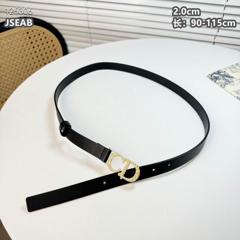 Dior belt 20mmX90-115cm 8L (46)