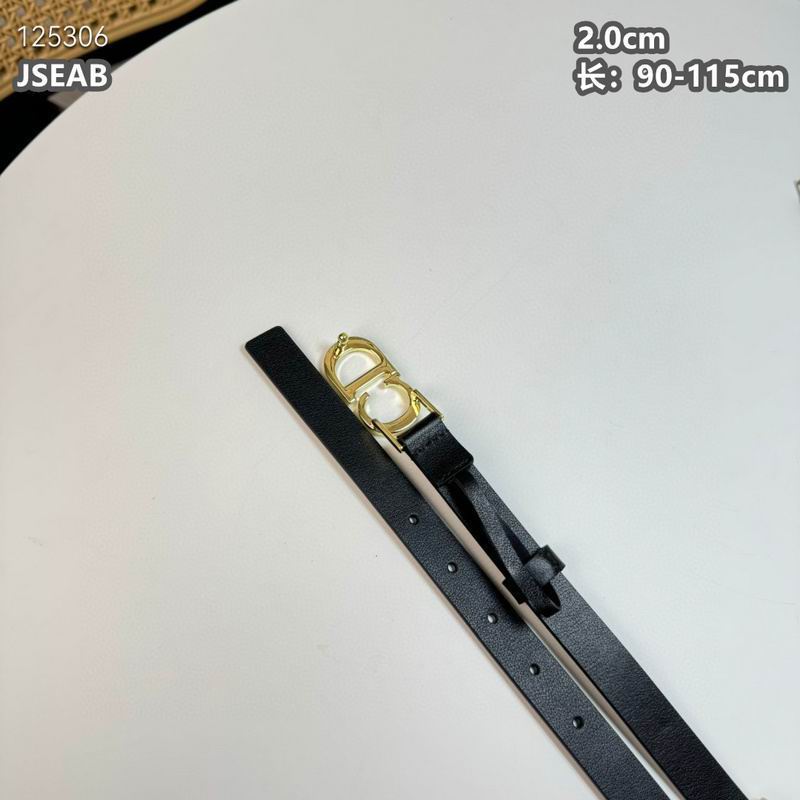 Dior belt 20mmX90-115cm 8L (47)