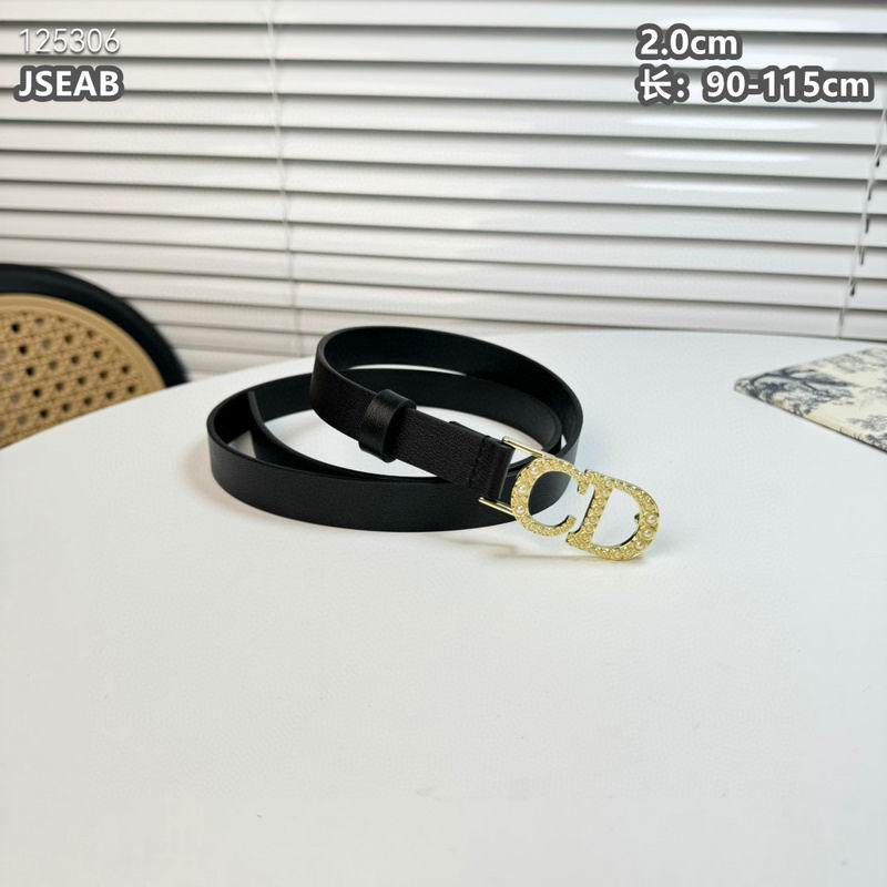 Dior belt 20mmX90-115cm 8L (48)