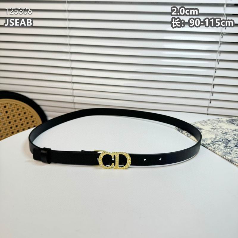 Dior belt 20mmX90-115cm 8L (49)